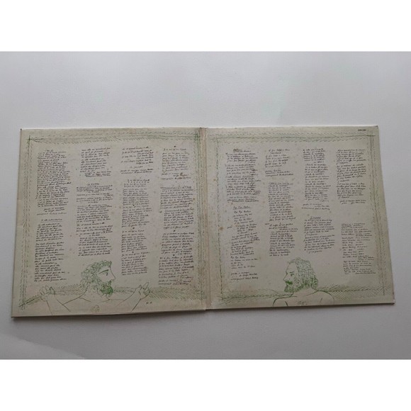 Georges Moustaki 1981 LP Moustaki Polydor 2393 285 Import France VG+ - Picture 3 of 7